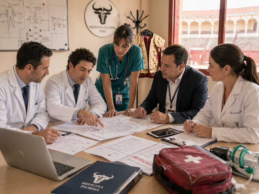 Medical planning in a taurine setting